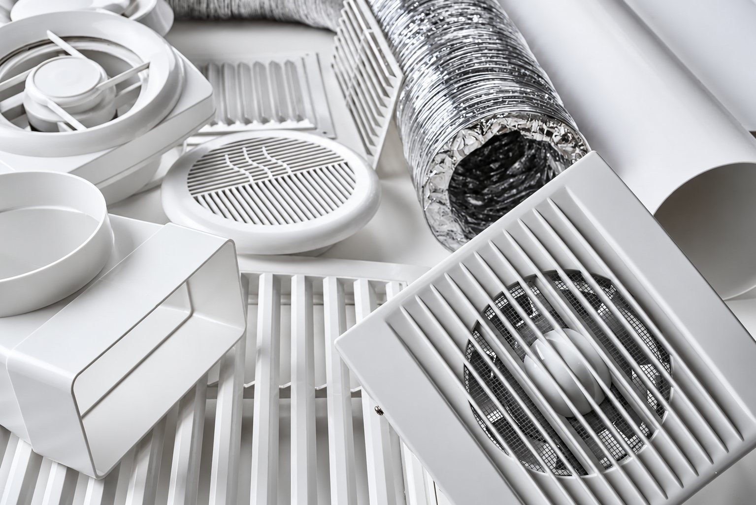 Grilles, bouches et gaines de ventilation